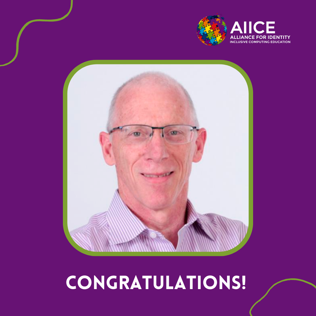 AiiCE Congratulatory post Dr. Owen Astrachan